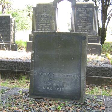 ALPERSTEIN Solomon 1912-1959