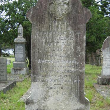 COHEN Abraham Mendi -1912 