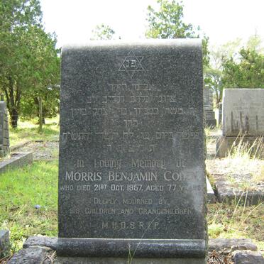 COHEN Morris Benjamin -1957 