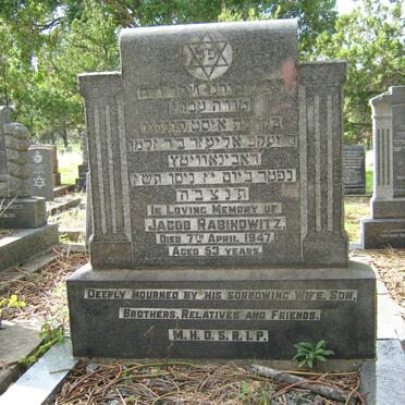 RABINOWITZ Jacob -1947