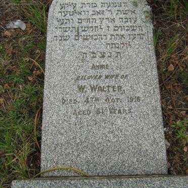 WALTER Annie -1916
