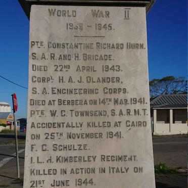 4. WWII  Memorial 1939-1945