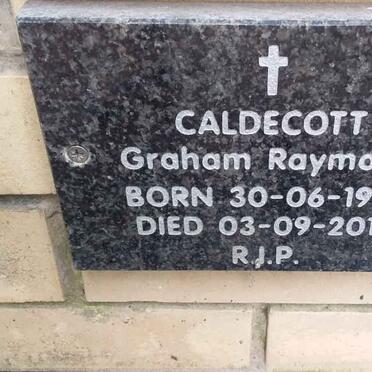 CALDECOTT Graham Raymond 1928-2014