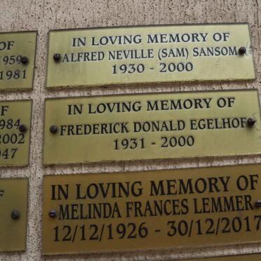 SANSOM :: EGELHOF :: LEMMER