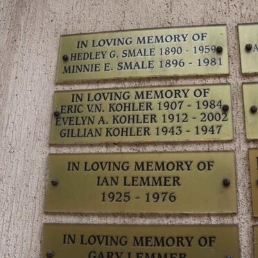 SMALE :: KOHLER :: LEMMER