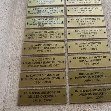 LEMMER :: LAING :: CLARKE :: BECKFORD :: CASWELL :: SISSONS :: GATES :: JOHNSON :: SPARG :: MORKEL :: SORRELL :: O'CONNOR :: DALASILE