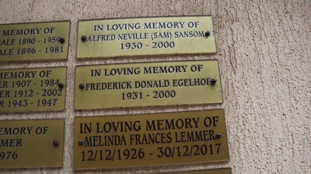 SANSOM :: EGELHOF :: LEMMER