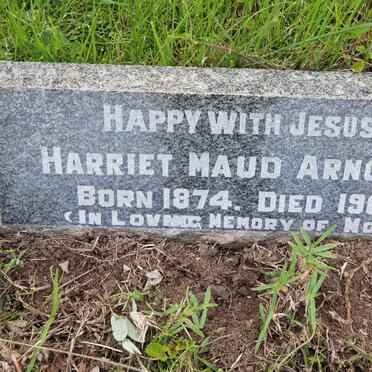 ARNOLD Harriet Maud 1874-1963