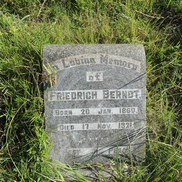 BERNDT Friedrich 1860-1921