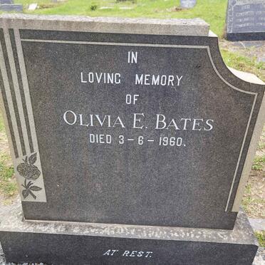 BATES Olivia E. -1960