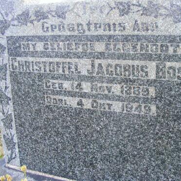 BOSCH Christoffel Jacobus 1889-1949