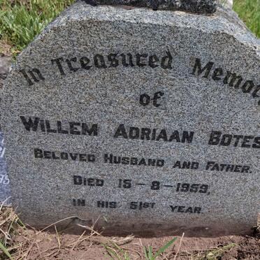 BOTES Willem Adriaan -1959