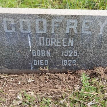 GODFREY Doreen 1925-1926