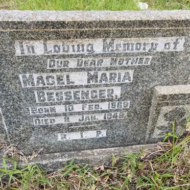 BESSENGER Magel Maria 1869-1949