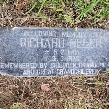 BEECH Richard 1895-1978