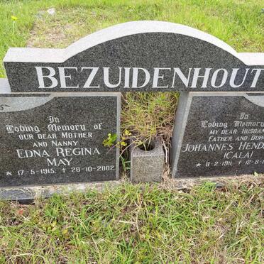 BEZUIDENHOUT Johannes Hendricus 1911-1979 &amp; Edna Regina May 1915-2002