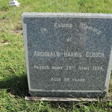 CLOUGH Archibald Harris -1934 &amp; Selina Eliza SMITH