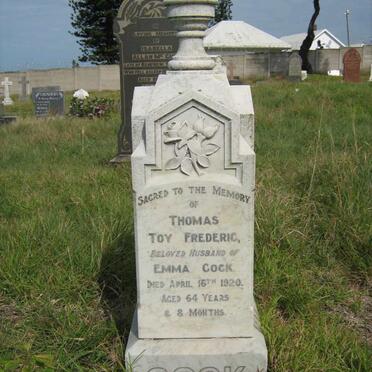 COCK Thomas Toy Frederic-1920