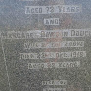 DOUGLAS Alexander -1913 &amp; Margaret Dawson -1918 :: DOUGLAS James -1910