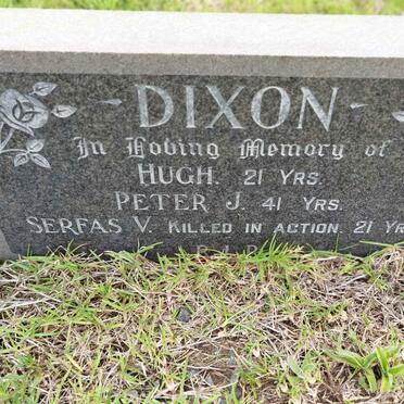 DIXON Hugh :: DIXON Peter :: DIXON Servas V.