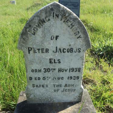 ELS Peter Jacobus 1938-1939