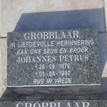 GROBBLAAR Johannes Petrus 1976-1997