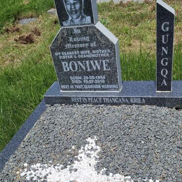 GUNGQA Boniwe 1954-2019