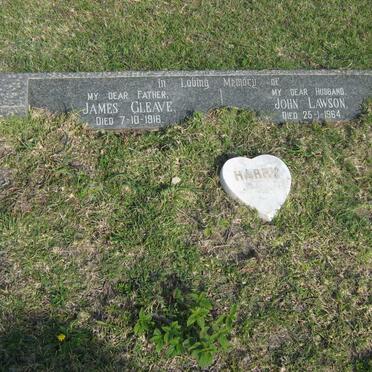 GLEAVE James -1916 :: LAWSON John -1964