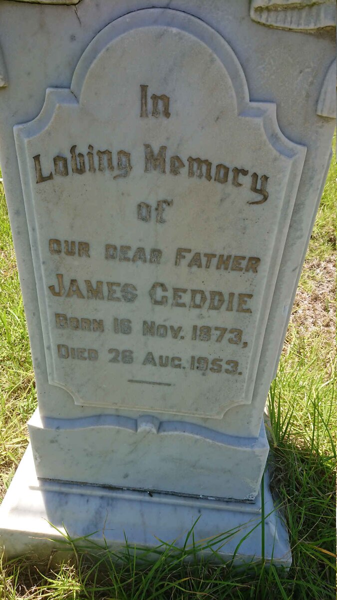 GEDDIE James 1873-1953