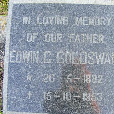 GOLDSWAIN Edwin C. 1882-1953