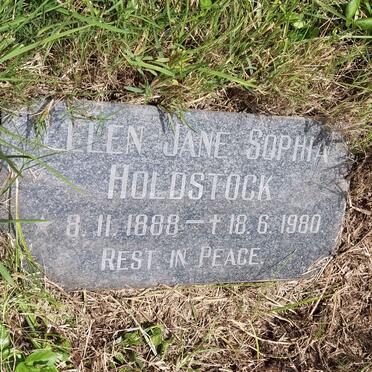 HOLDSTOCK Ellen Jane Sophia 1888-1980
