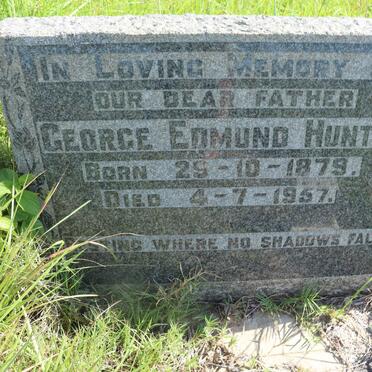 HUNTER George Edmund 1879-1957