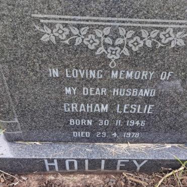 HOLLEY Graham Leslie 1946-1978 