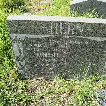 HURN Archibald James 1903-1981