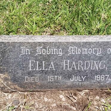 HARDING Ella -1967