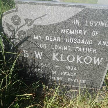 KLOKOW B.W. 1940-1994