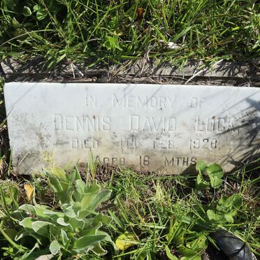 LUCK Dennis David -1928