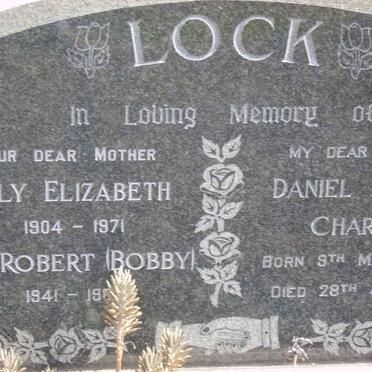 1LOCK Robert 1941-19? &amp; Lily Elizabeth 1904-1972 :: LOCK Daniel Robert Charles 190?-1959