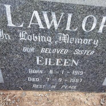 LAWLOR Eileen 1919-1987