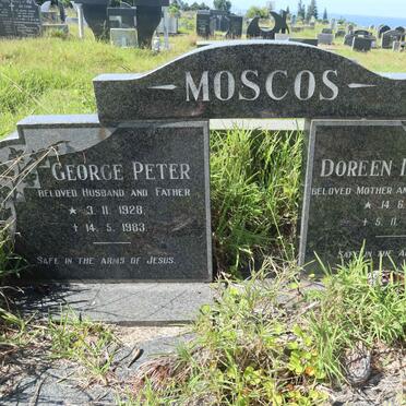 MOSCOS George Peter 1928-1983 &amp; Doreen Irene 1938-2001