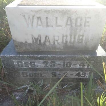 MARCUS Wallace 1947-1949