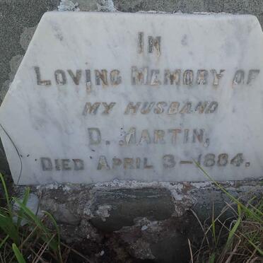 MARTIN D. -1884
