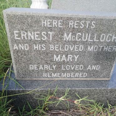 MCCULLOCH Ernest :: MCCULLOCH Mary