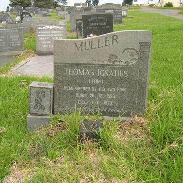 MULLER Thomas Ignatius 1926-1973