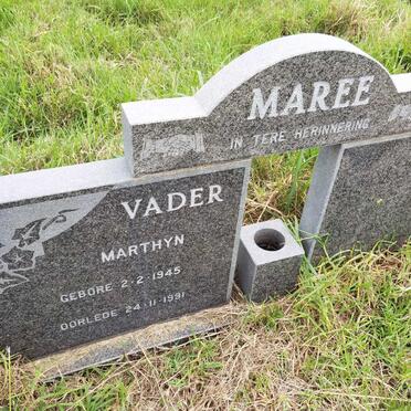 MAREE Marthyn 1945-1991