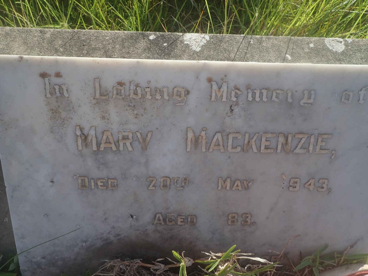 MACKENZIE Mary -1943