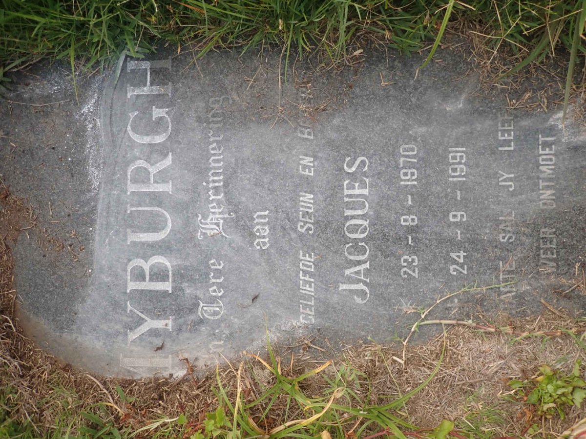 MYBURGH Jacques 1970-1991