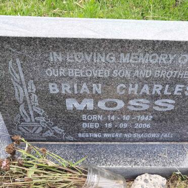 MOSS Brian Charles 1942-2006
