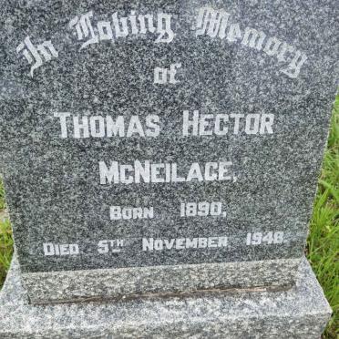 MCNEILAGE Thomas Hector 1890-1948