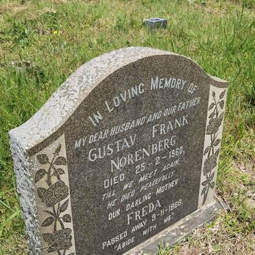 NORENBERG Gustav Frank -1960 & Freda -1966